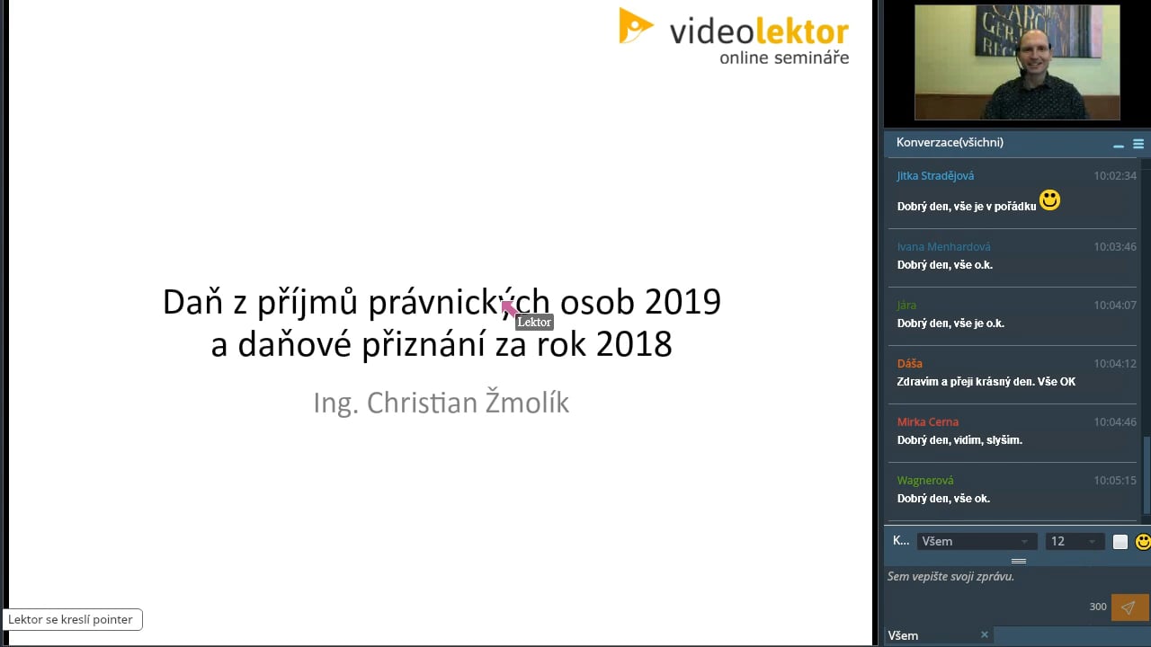 Daň z příjmů právnických osob 2019 a daňové přiznání za rok 2018