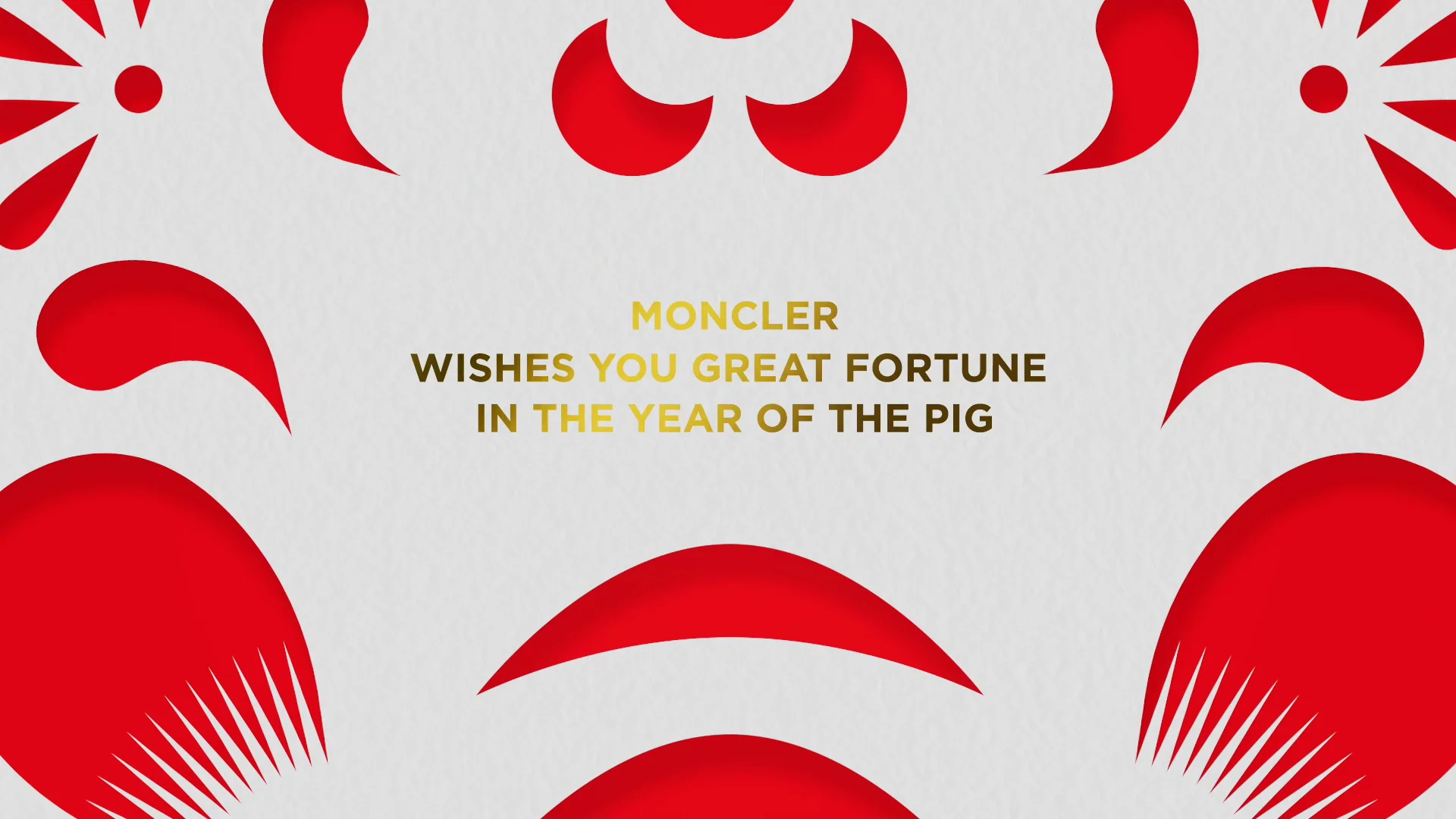 MONCLER  Chinese New Year Tシャツ 黄仕鑫 | @moncler MONCLER CNY 2025 Campaign 🎉 🧧 📷 @yucongyucong