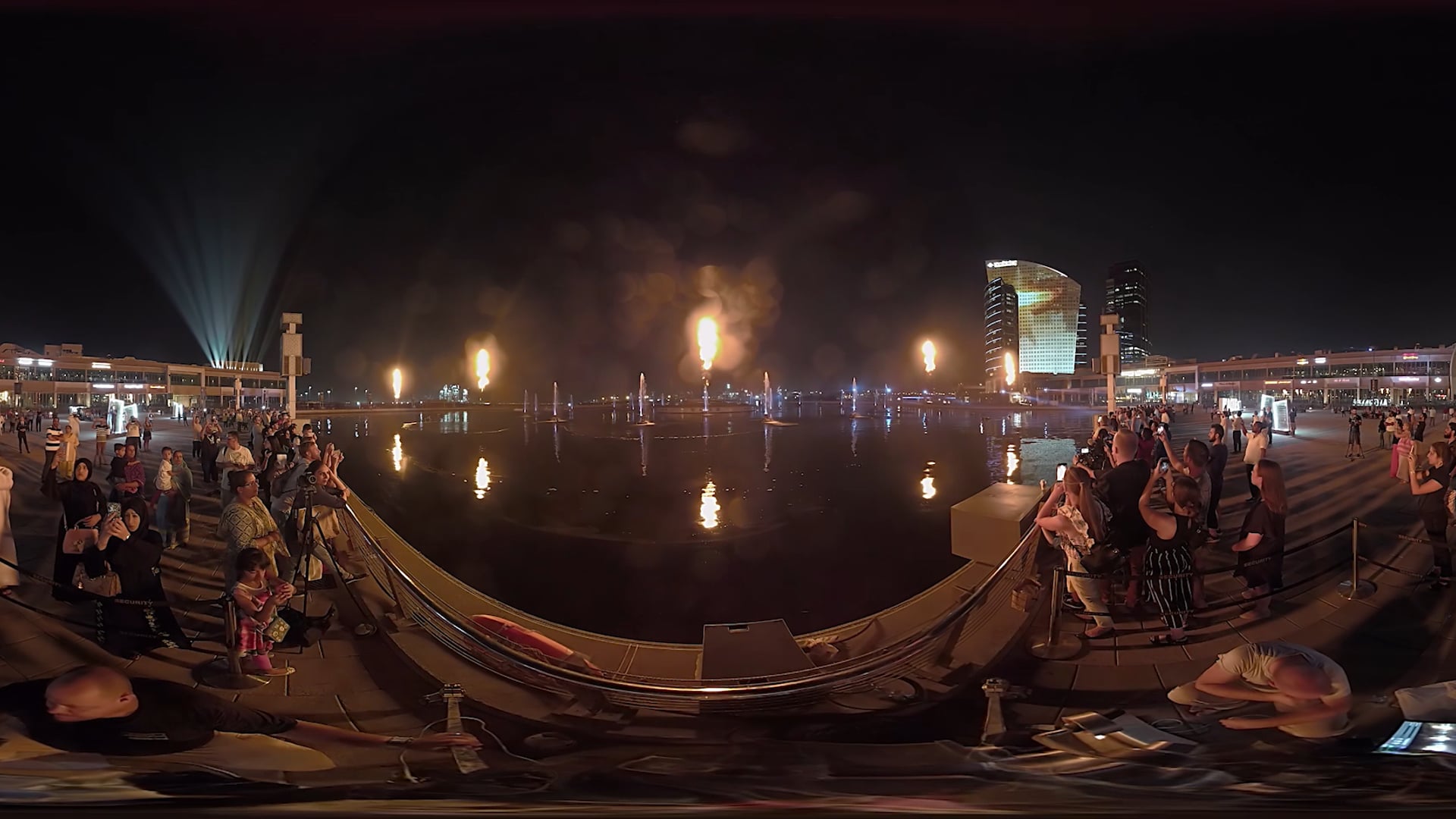 360 Live stream - Night - festival city - game of throne show for OSN