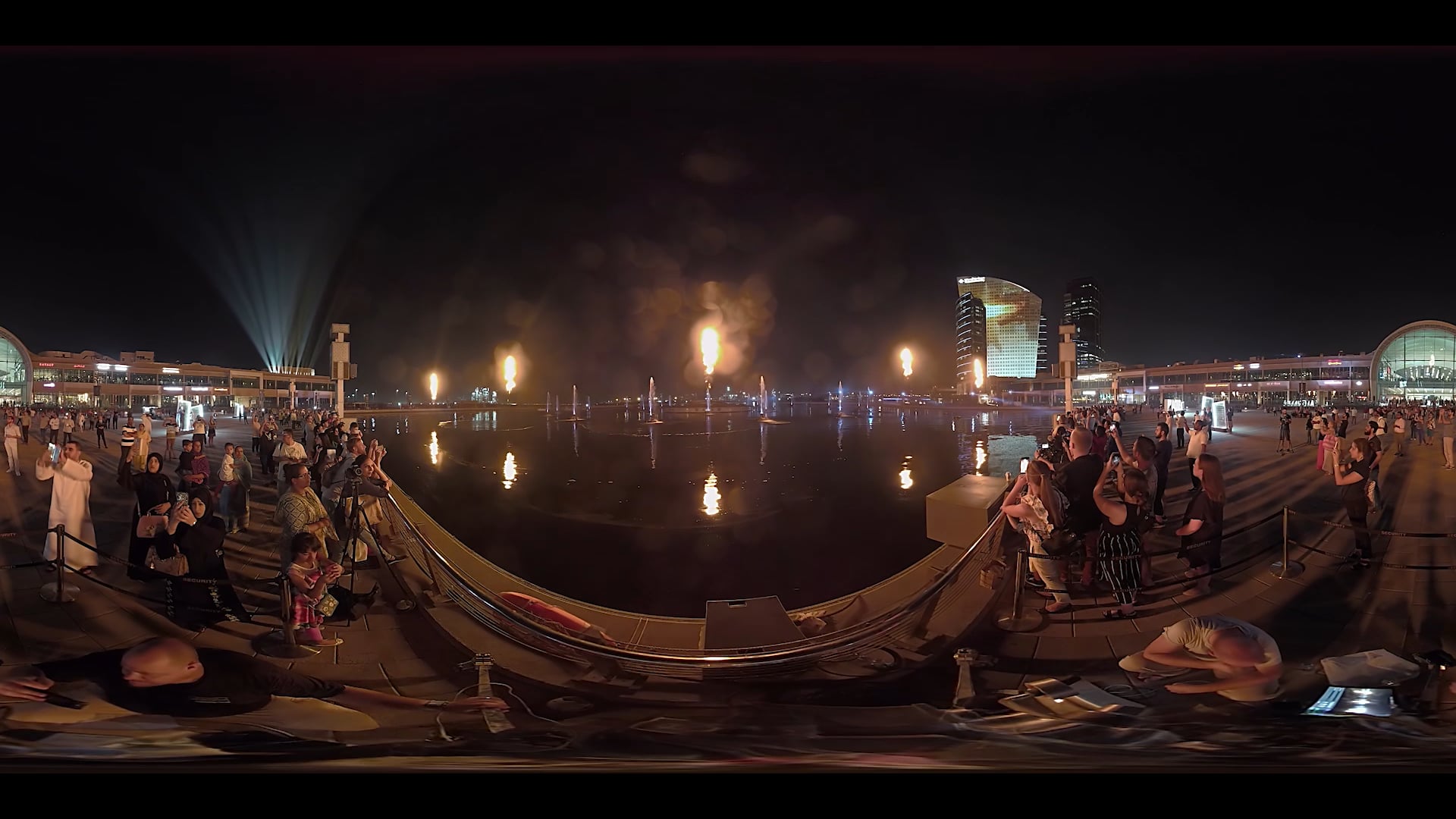 360 Live stream - Night - festival city - game of throne show for OSN