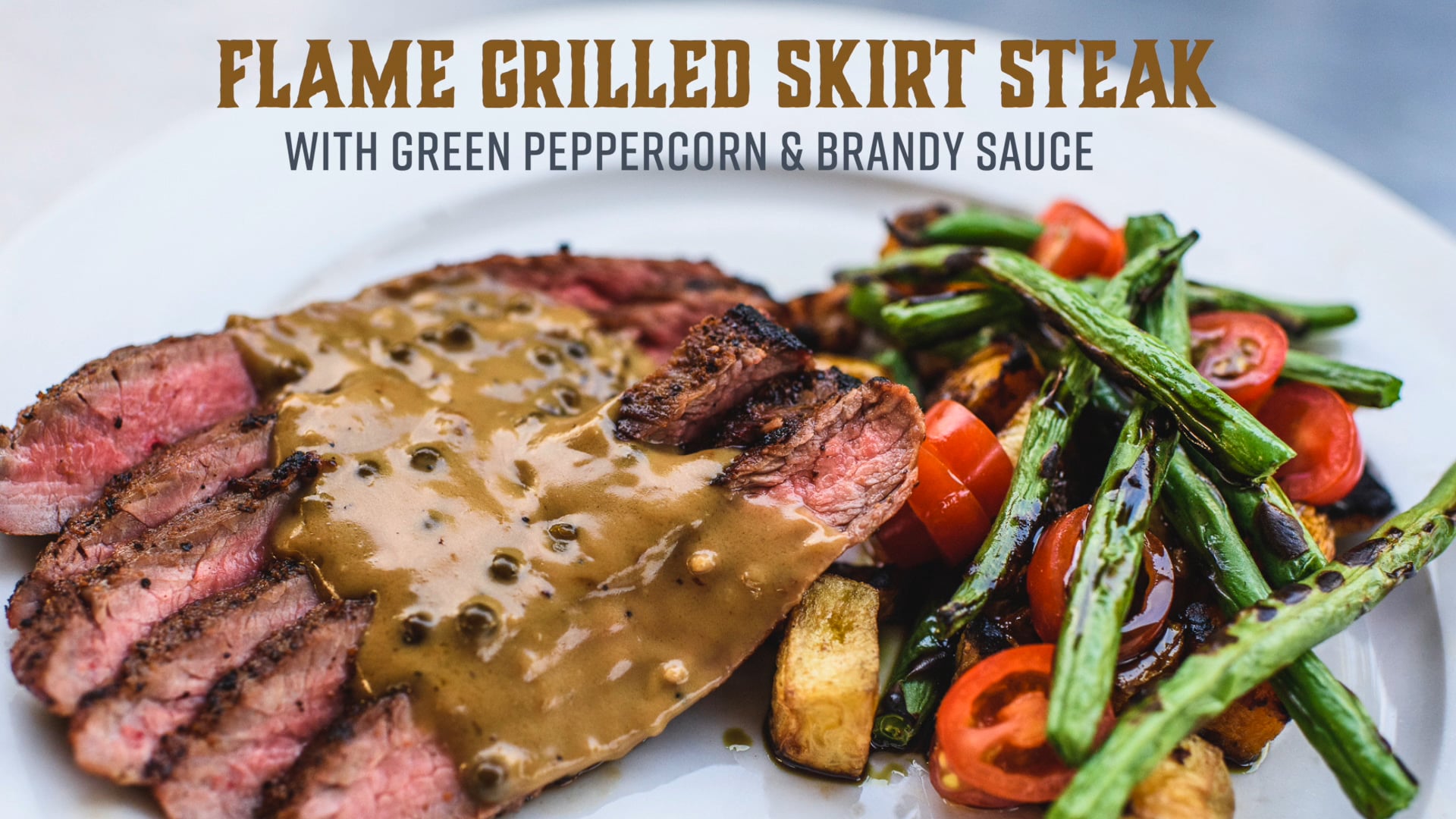 Green Peppercorn & Brandy Sauce on Vimeo