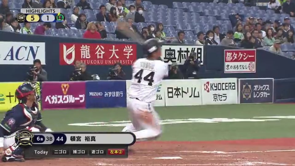 3/5 バファローズ対スワローズ ダイジェスト