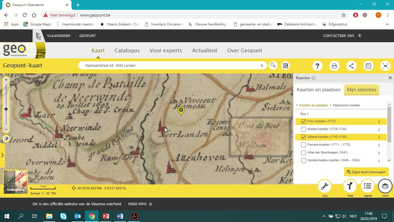 Historische Kaarten Op Geopunt Raadplegen On Vimeo