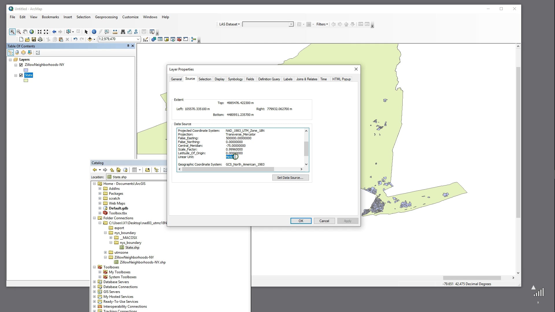 Maps Projections - How to Project features in ArcGIS on Vimeo