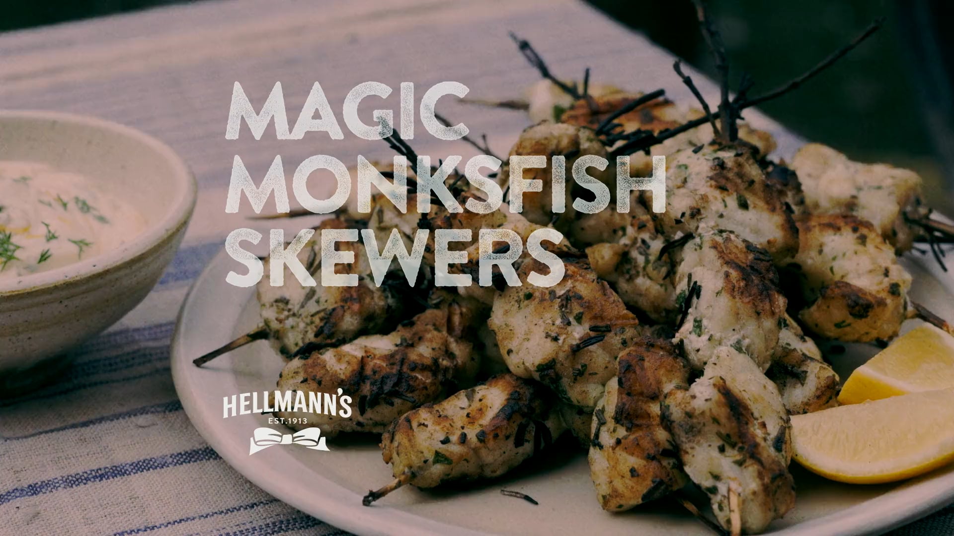 Digital Film Colourist | Hellmann’s - Recipe Films - Magic Monkfish Skewers - Created by Hogarth Worldwide for Ogilvy