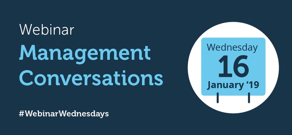 Management Conversation - Webinar Wednesday, 10/01/2019