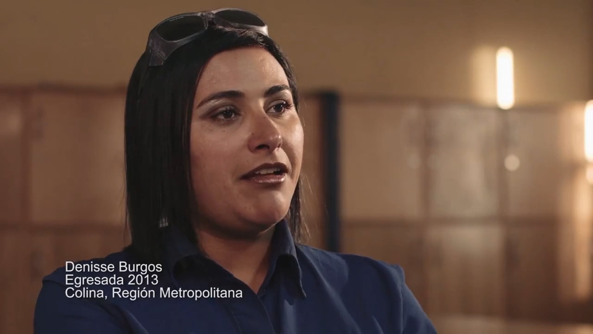 Denisse Burgos - Operadora de Camión