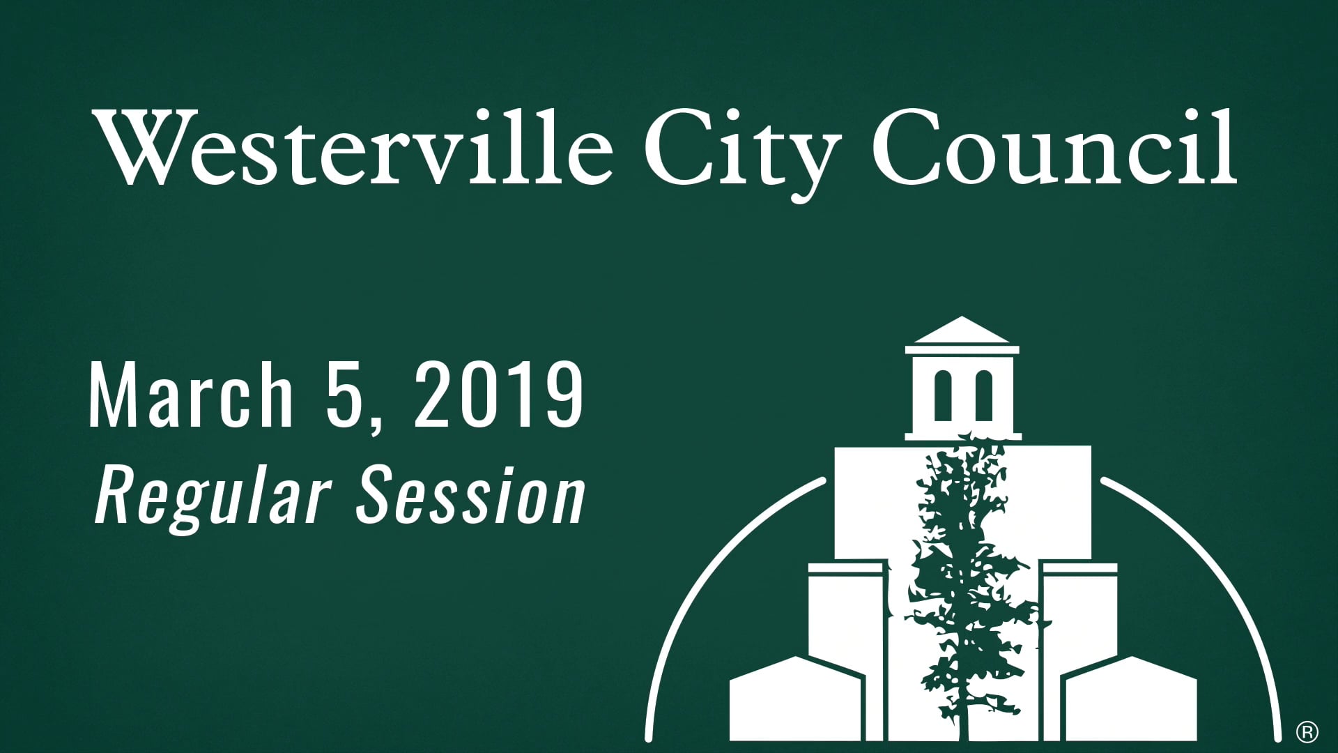 Westerville City Council: March 5, 2019