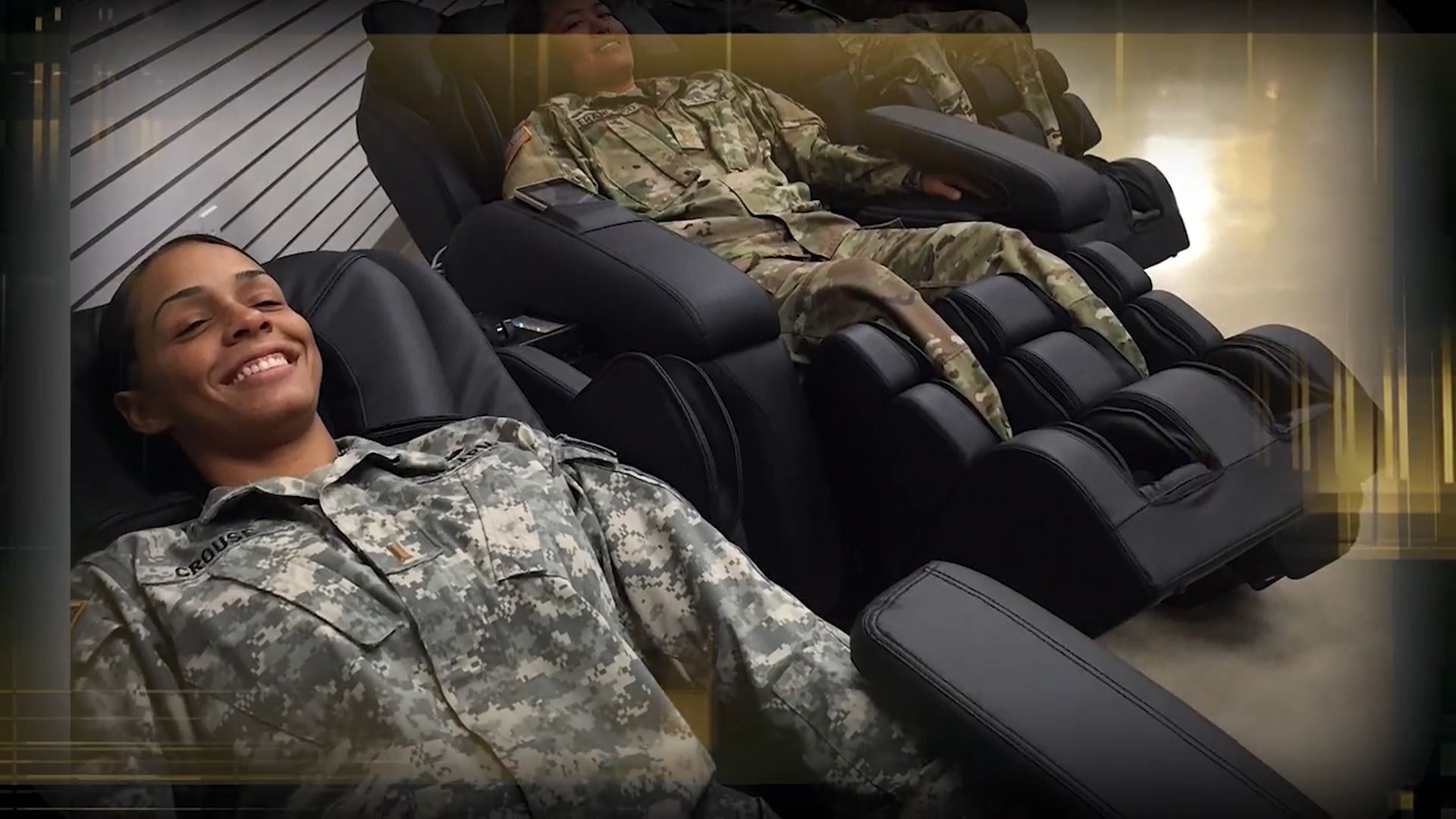 HOW LURACO MASSAGE CHAIRS HELP THE SOLDIERS AT US MILITARY BASES