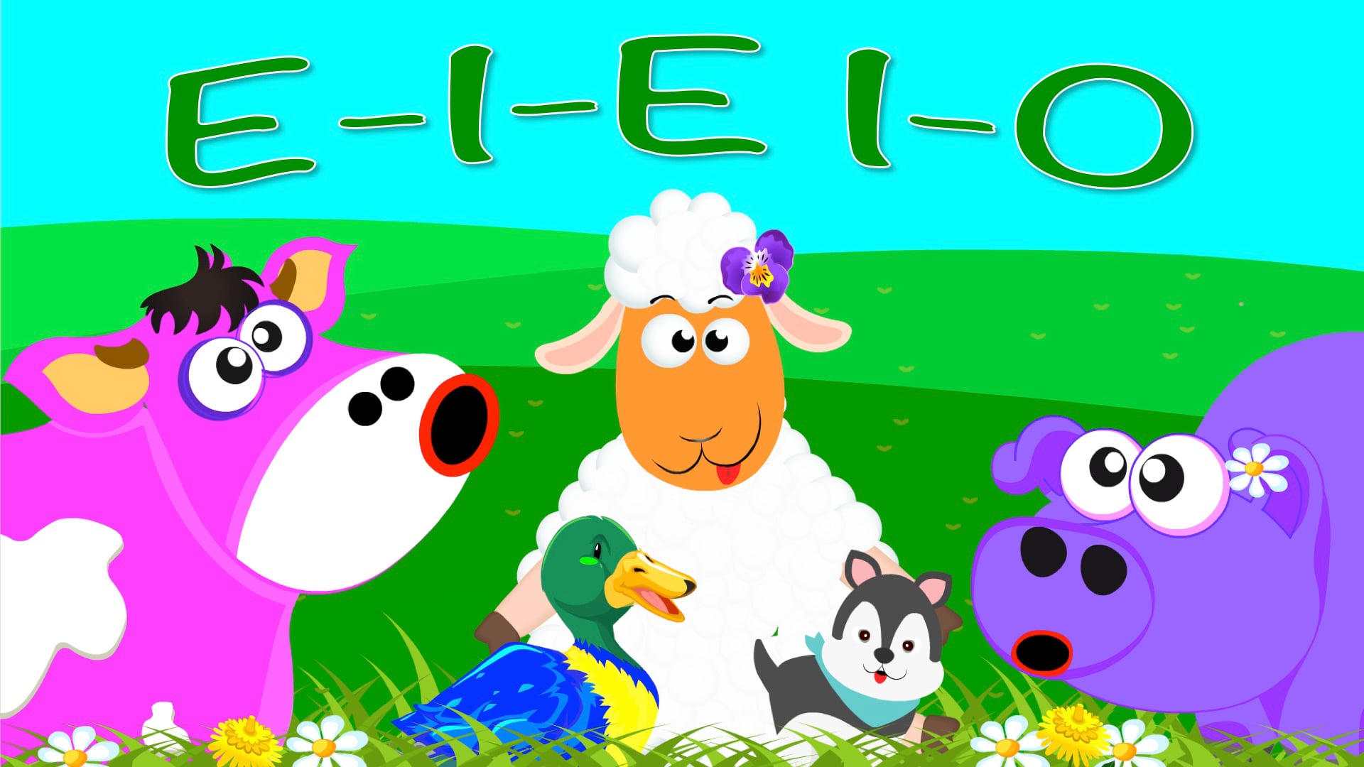 [ Kids Music ] Old MacDonald Had a Farm E-I-E-I-O | Babies & Children  Nursery Rhyme | Cute Animation