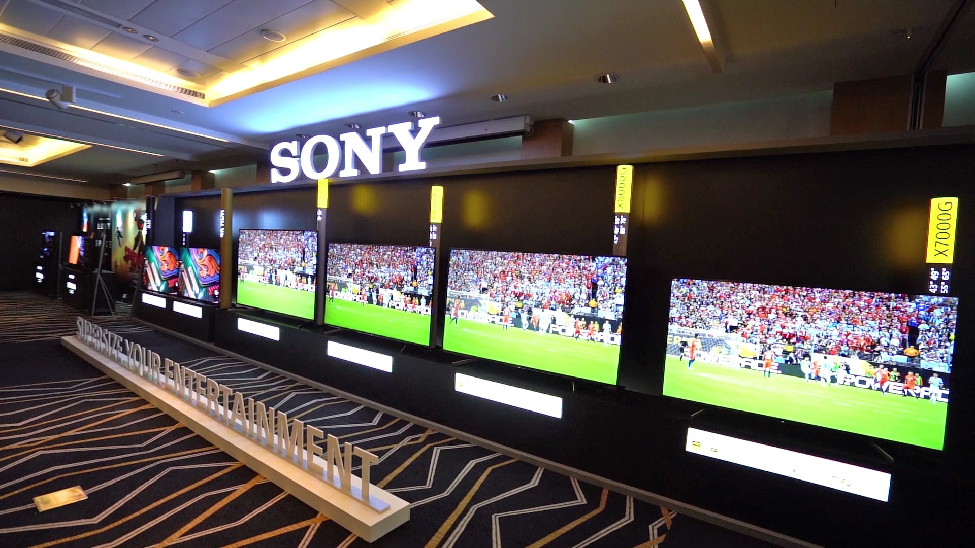 Sony Bravia Showroom Walkthrough