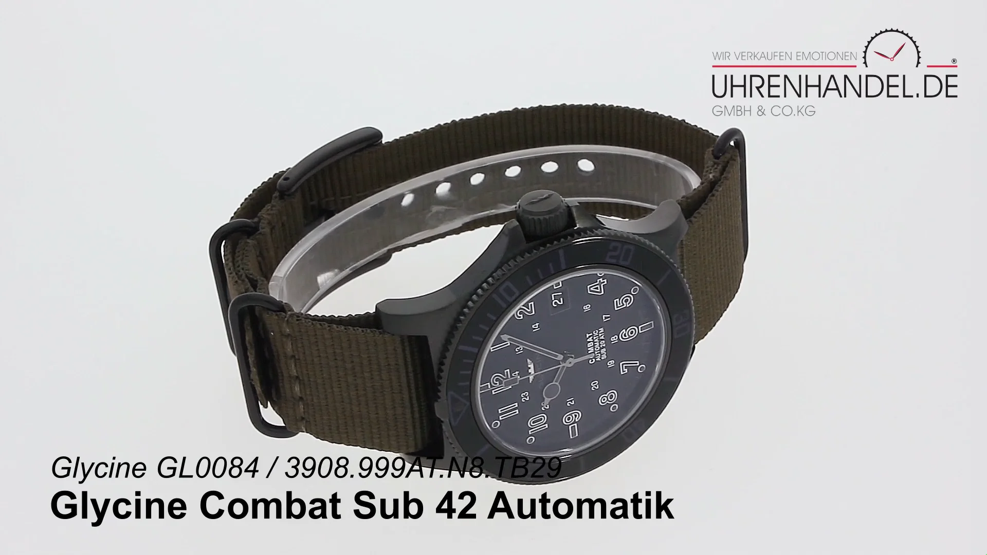 Glycine Combat Sub 42 Datum Automatik GL0084 3908.999AT.N8.TB29