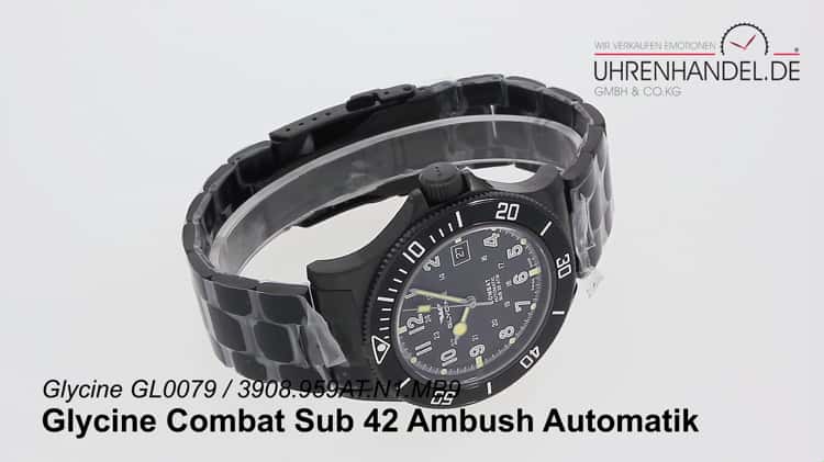 Glycine Combat Sub 42 Ambush Datum Automatik GL0079 3908.959AT.N1.MB9