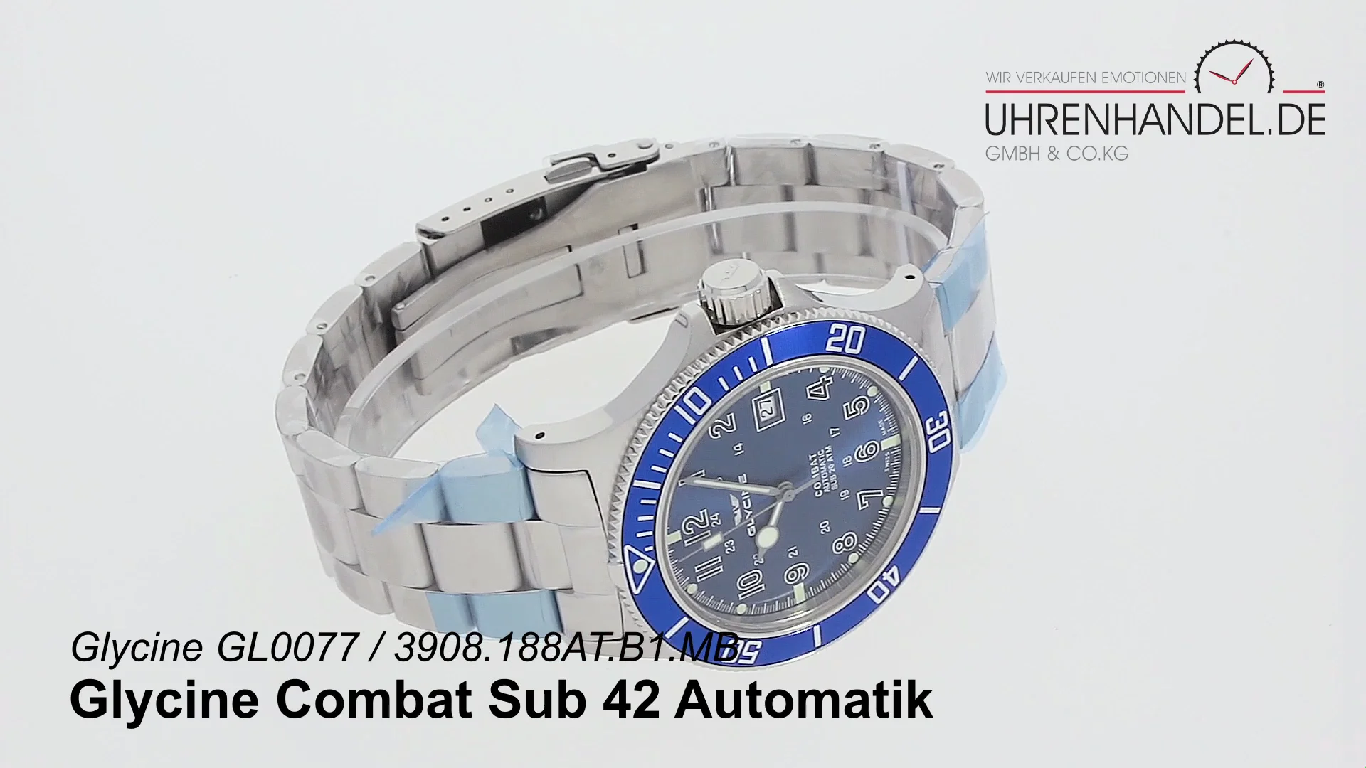 Glycine Combat Sub 42 Datum Automatik GL0077 3908.188AT.B1.MB