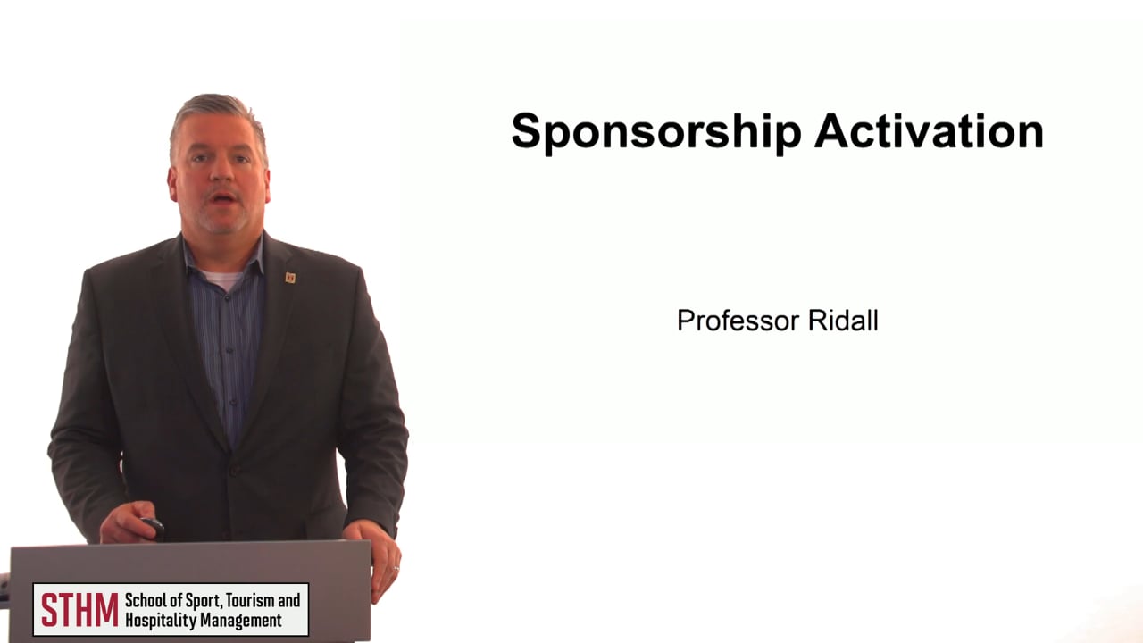 Sponsorship Activation