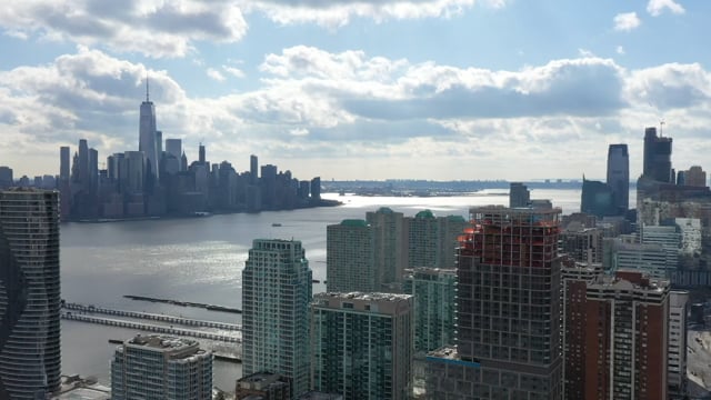Jersey City NJ aerial videography