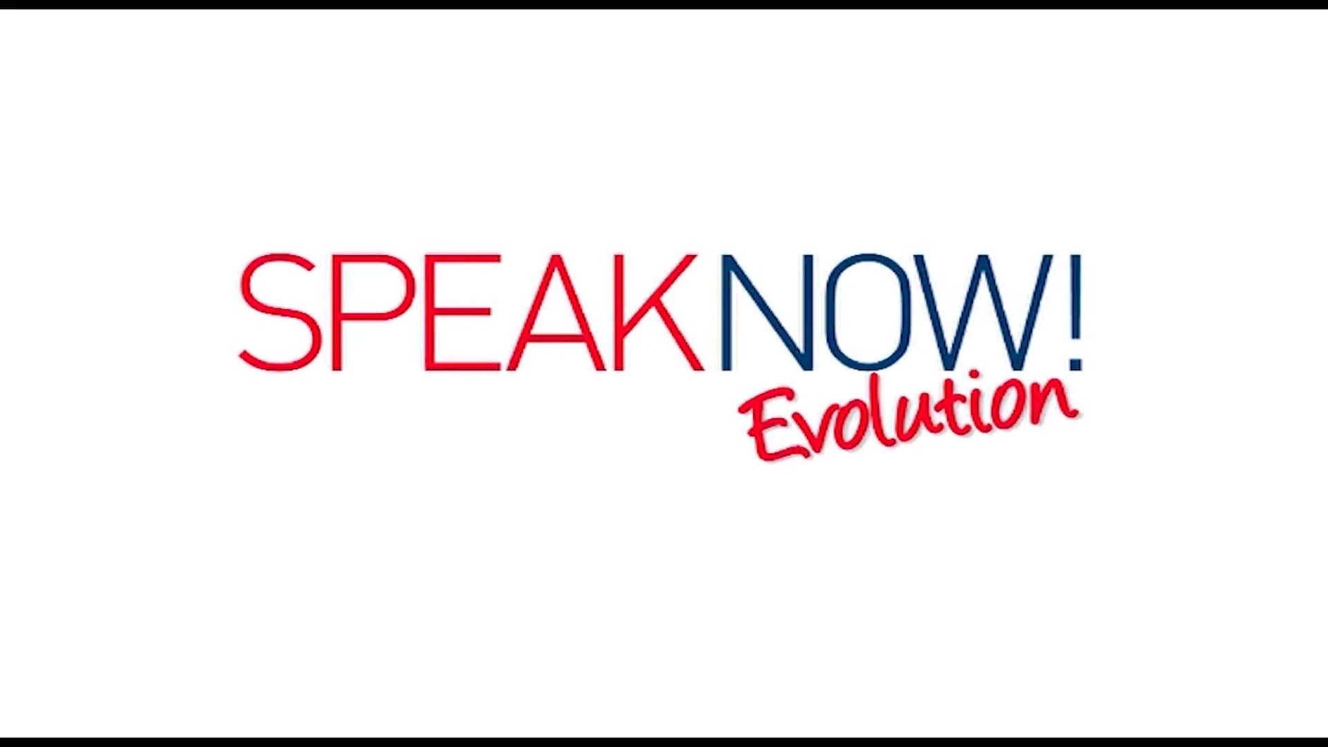 SPEAK NOW EVOLUTION SIGLA