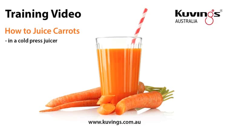 Juicer for outlet carrot