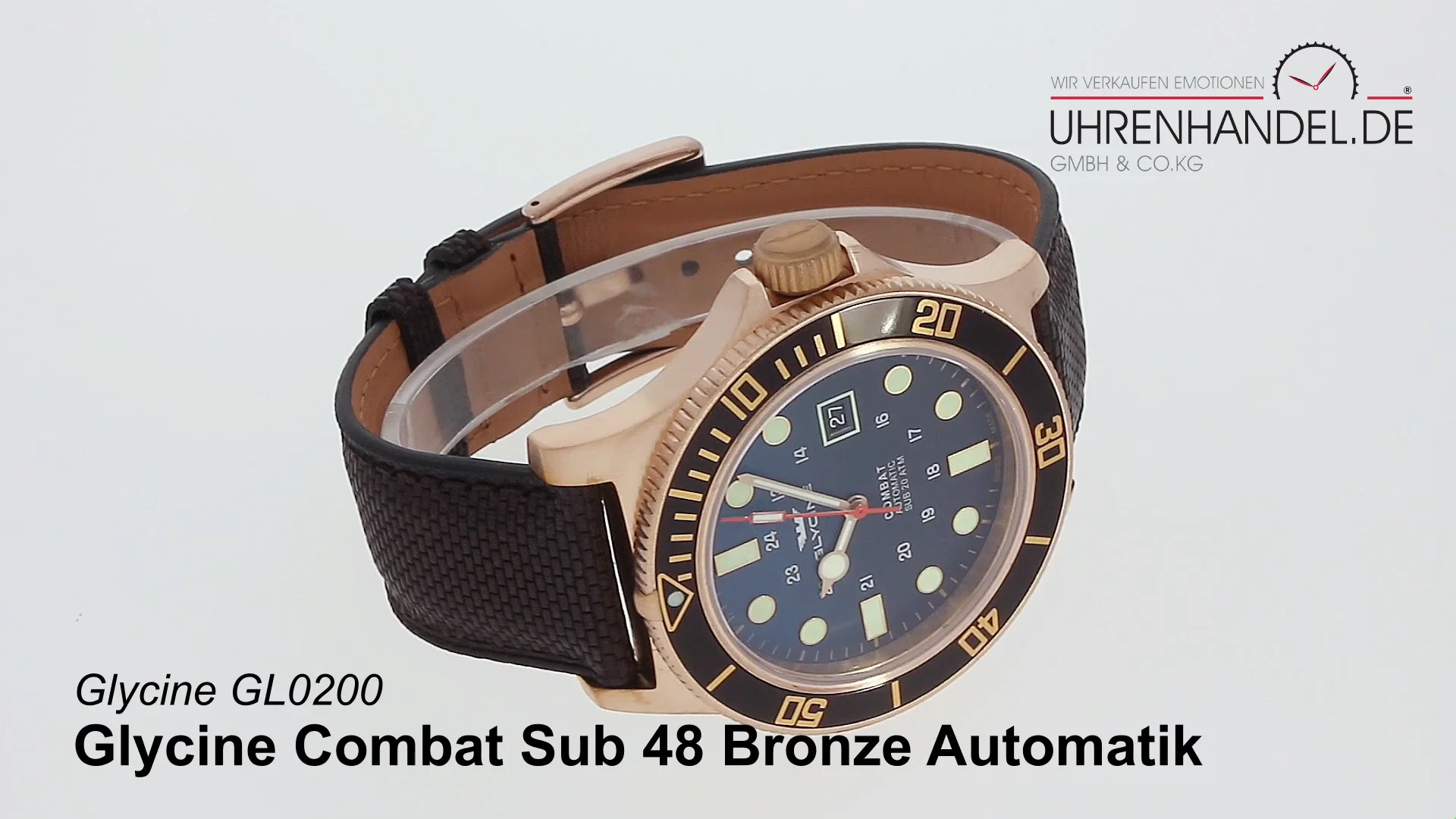 Glycine Combat Sub 48 Bronze Datum Automatik GL0200