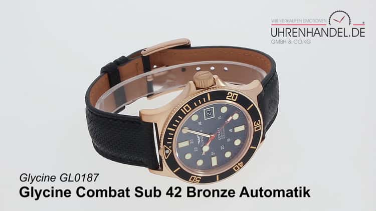 Glycine Combat Sub 42 Bronze Datum Automatik GL0187