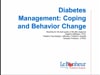 Diabetes Management - Coping and Behavior Change