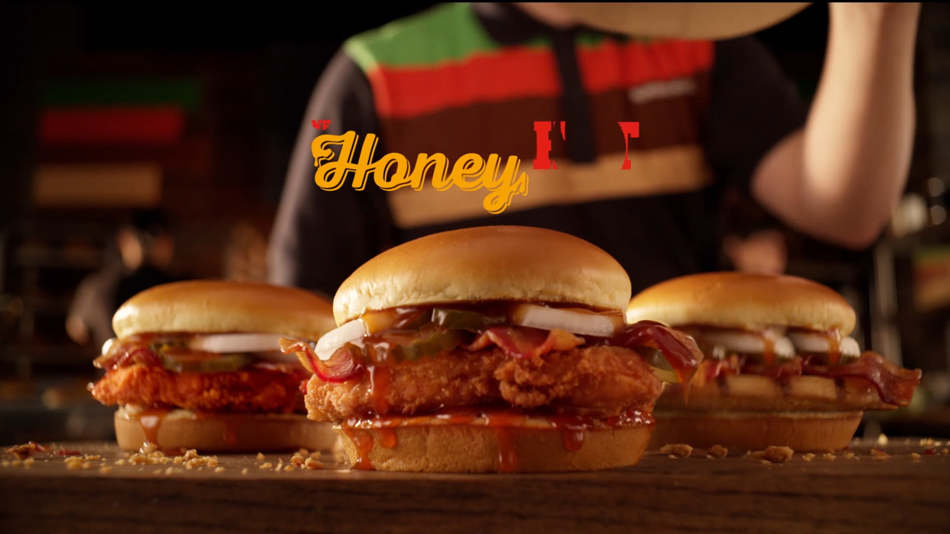 Burger King "Honey Hot Chicken"
