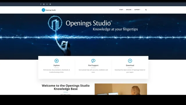 Home  Openings Studio Knowledge Base