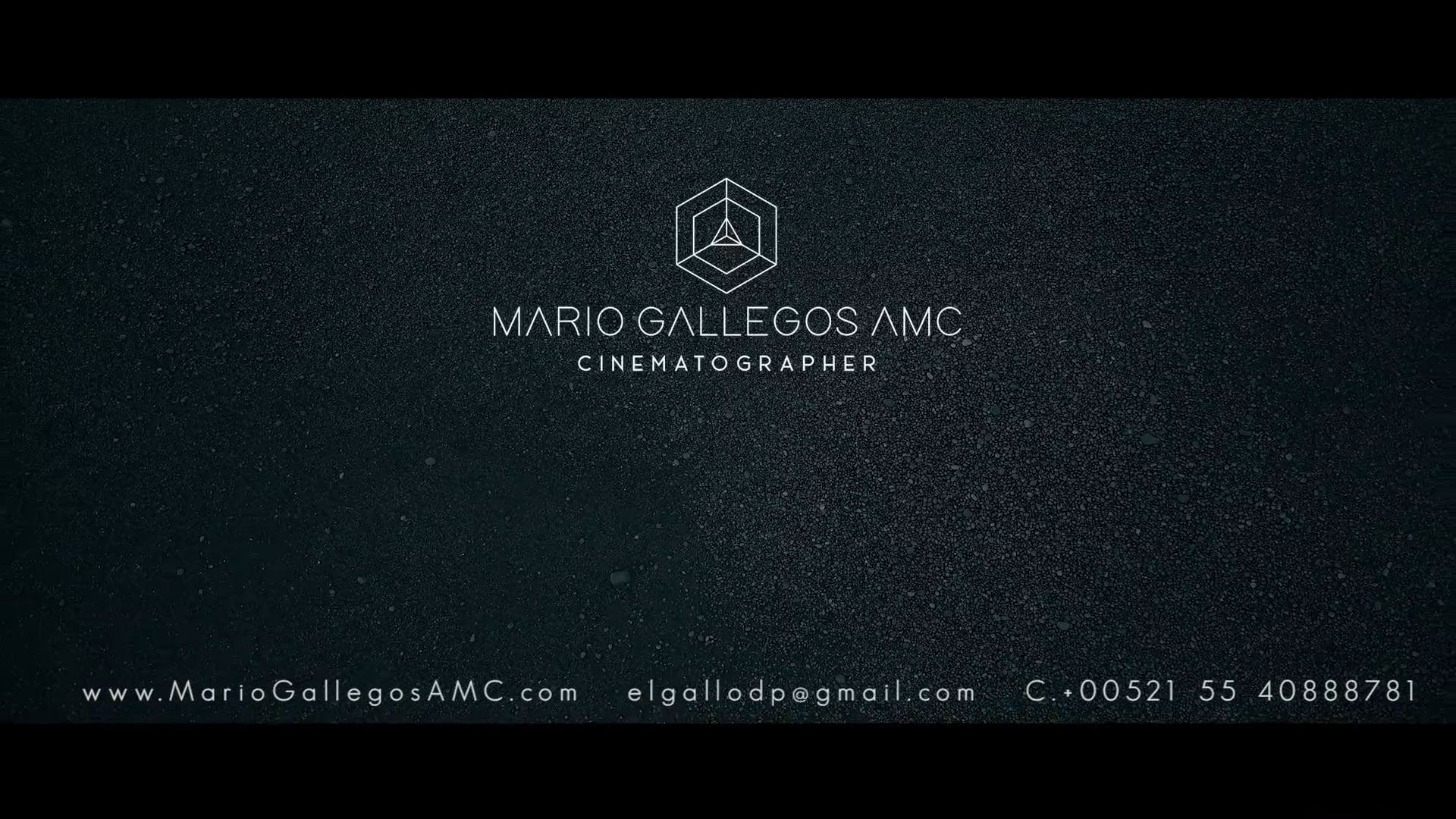 Mario Gallegos AMC Cinematographer (el galloDP)