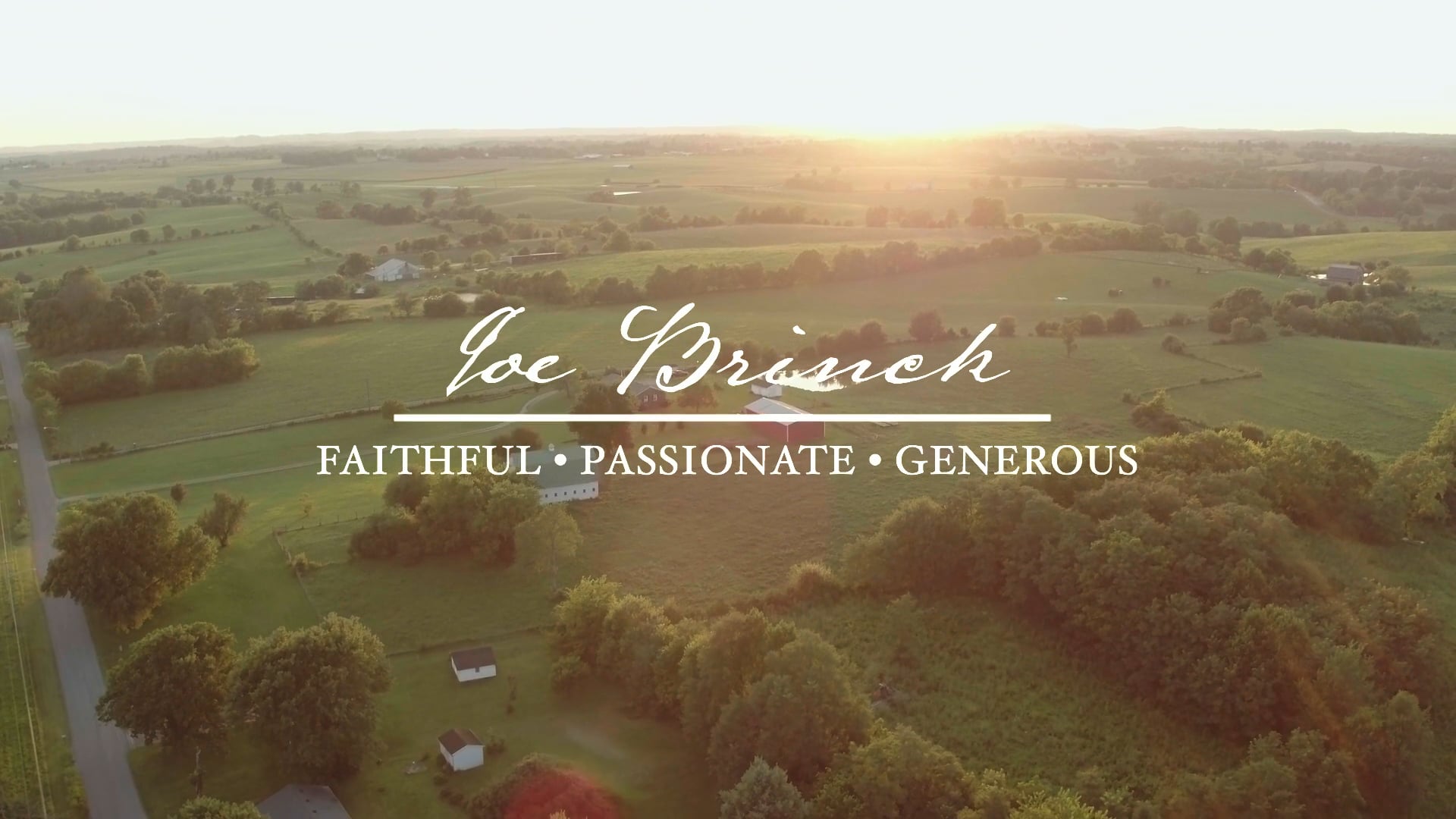 Joe Brinck _ Generous Giving on Vimeo