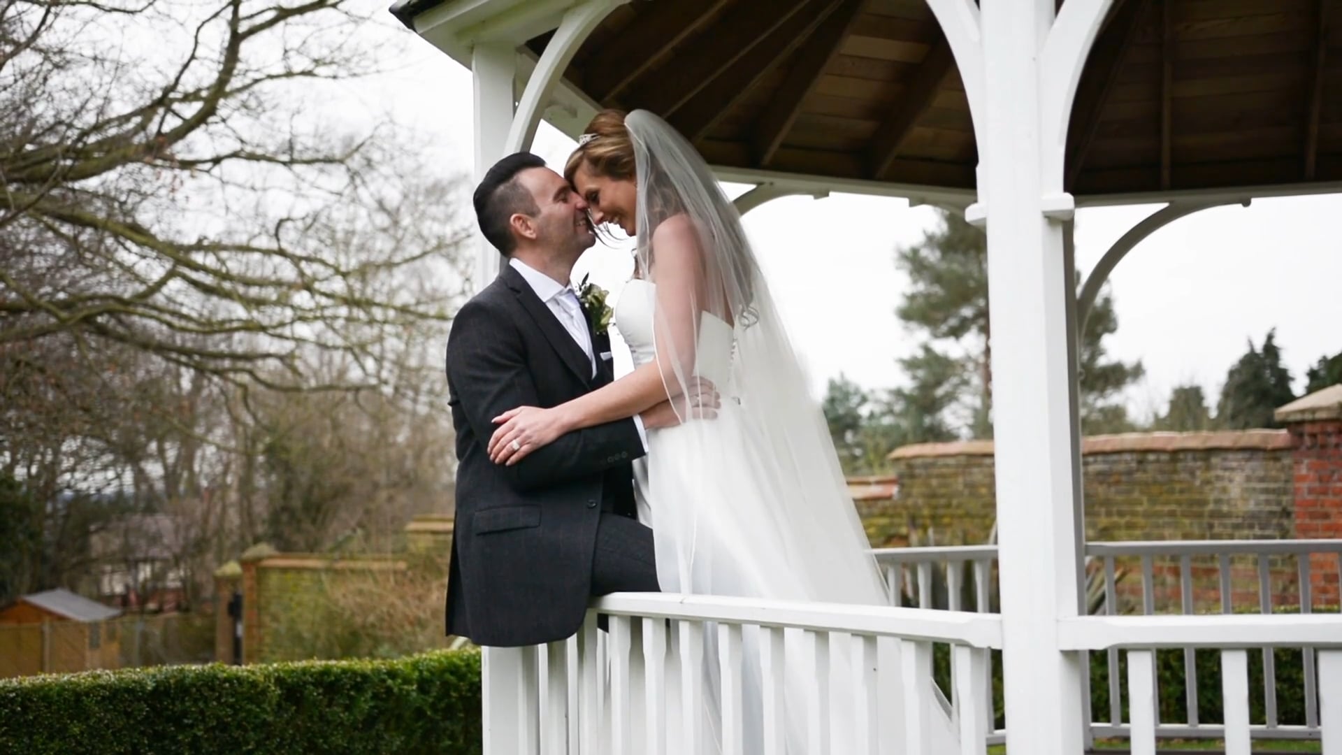 Stephen & Becky's Wedding Highlights - Rowhill Grange