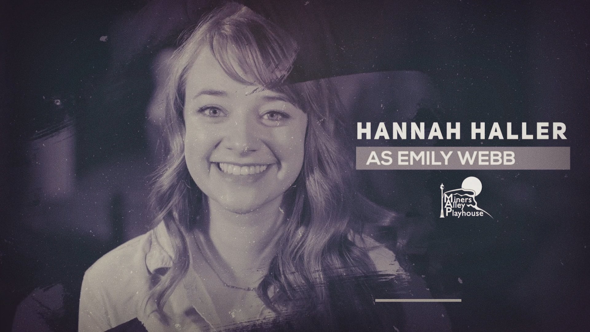 Meet the Citizens of Our Town - Hannah Haller as Emily Webb