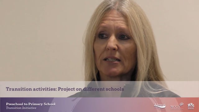 Transition activities: Project on different schools