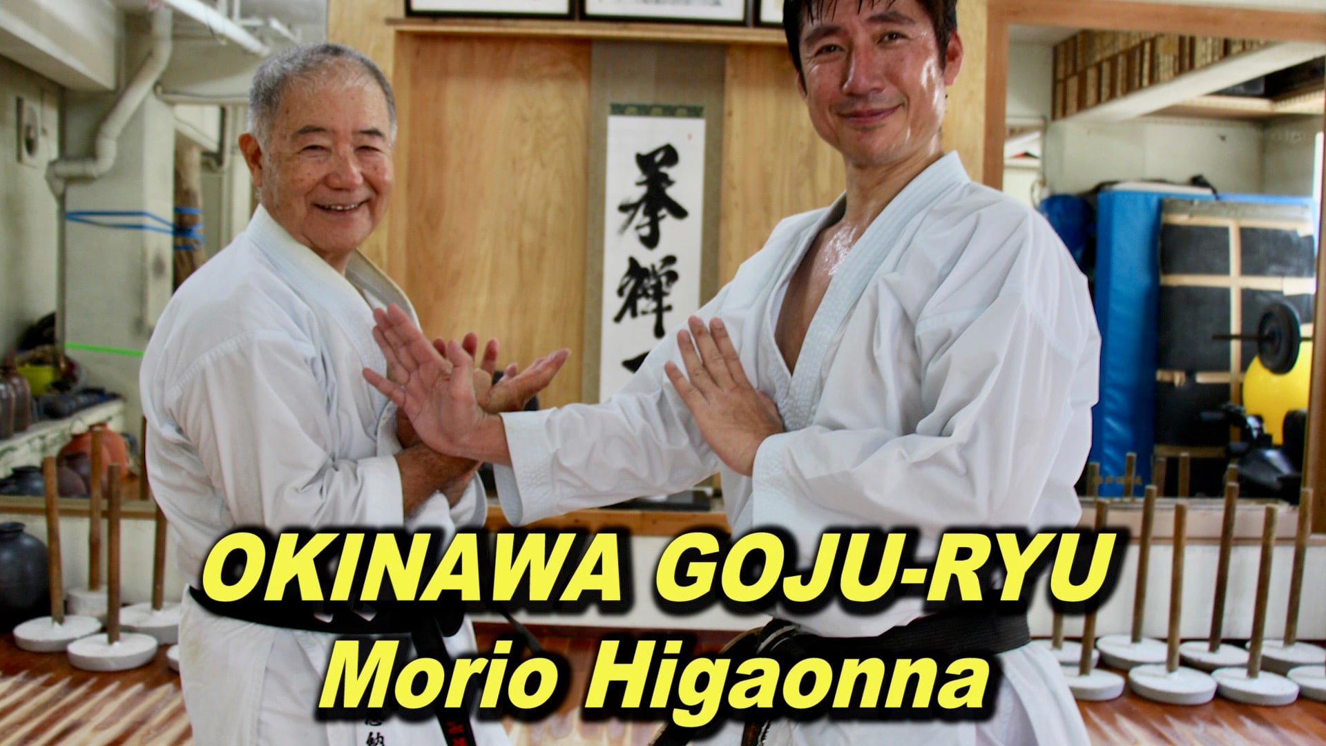 Morio Higaonna "GREAT LEACY OF OKINAWA GOJU-RYU KARATE" In KURO-OBI ...