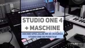 Studio One & Maschine ustawienia MIDI dla grup