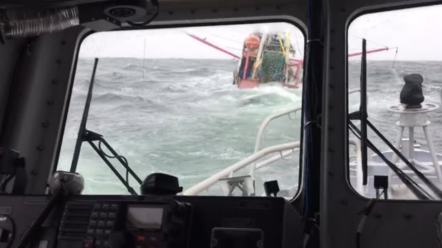 Hampton Bays Fishermen Abandon Ship In Rough Seas On Sunday