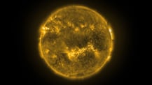 Telescope image of the Sun