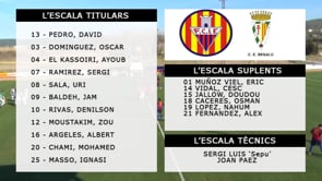 FC L'Escala 3 - 4 CE Besalú P1