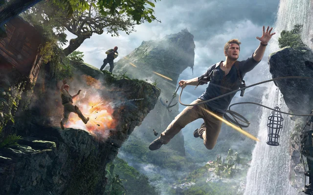 UNCHARTED 4 Gameplay 