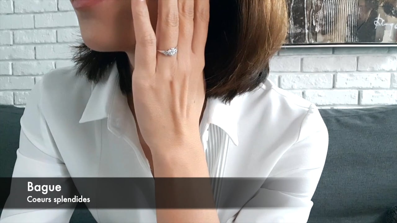 Anello Cuori splendides - Anello di fidanzamento - Gemperles