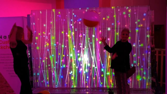 Ice Wall Projection Mapping
