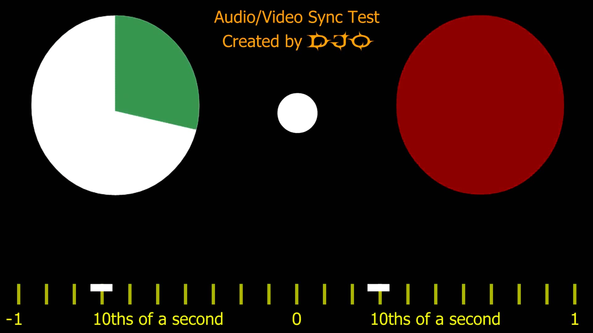 Audio Video Sync Test on Vimeo