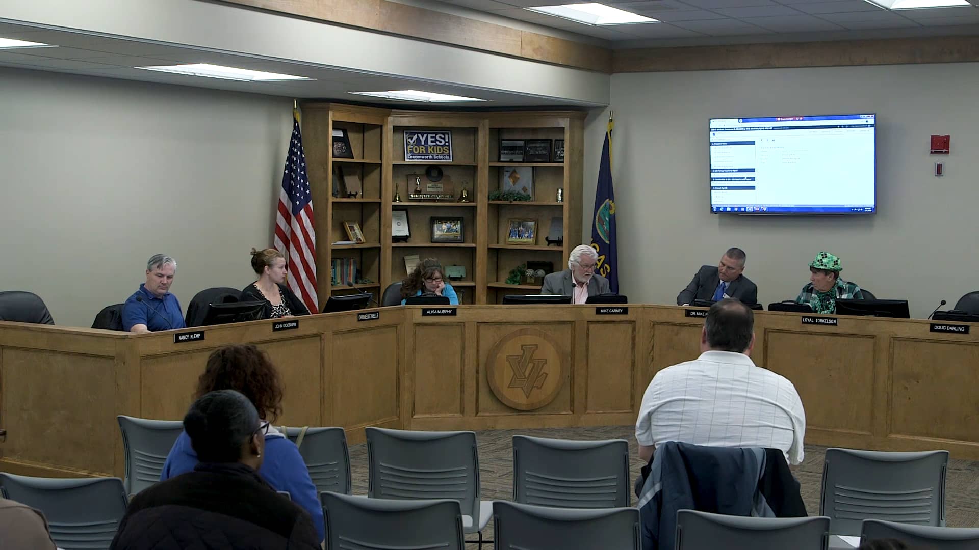 Leavenworth Board of Education USD 453 March 11, 2019 Meeting on Vimeo