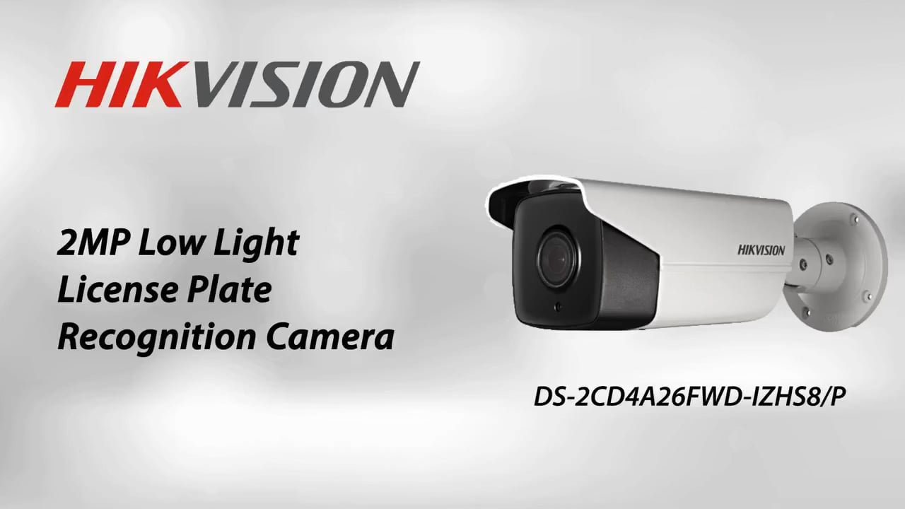 Camera Hikvision LPR (License Plate Recognition) DS-2CD4A26FWD-IZHS 8P ...