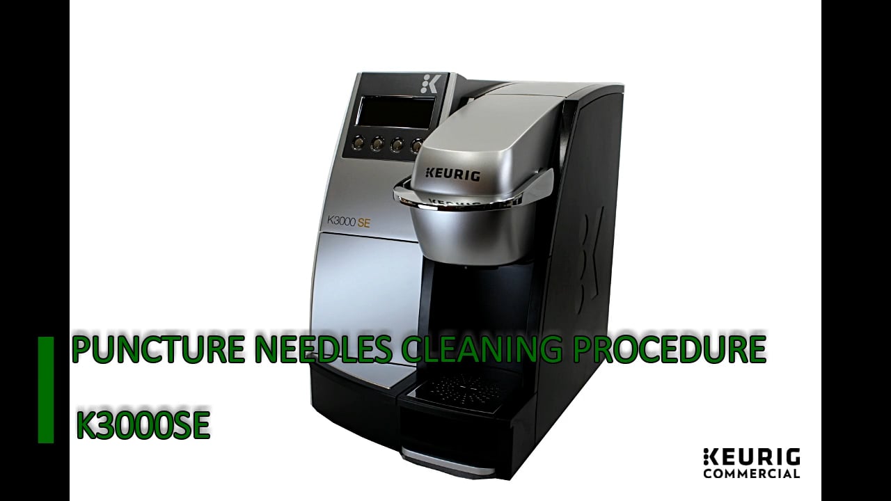 K3000SE Puncture Needle Cleaning Procedure