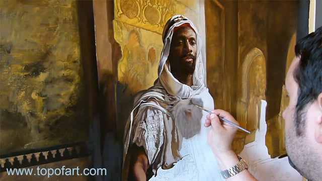 Charlemont | The Moorish Chief | Painting Reproduction Video | TOPofART