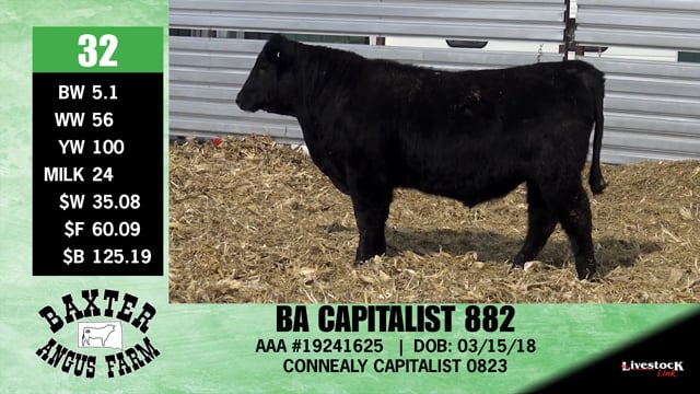 Lot #32 - BA CAPITALIST 882
