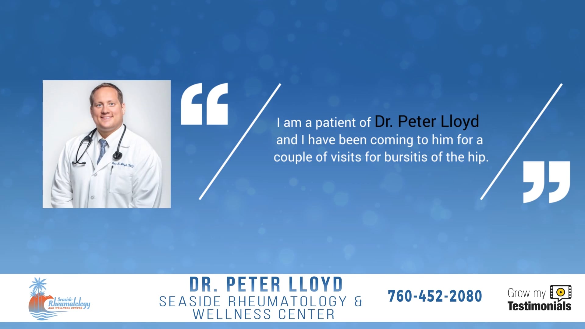 Dr. Peter Lloyd - GMT - 1 on Vimeo
