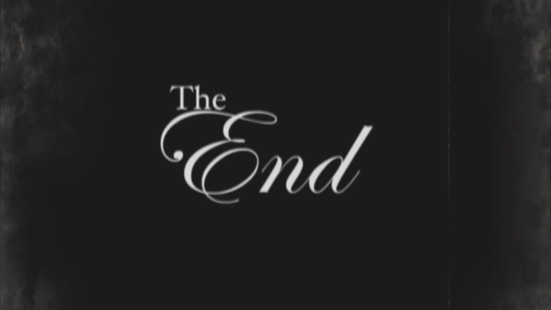 The end надпись