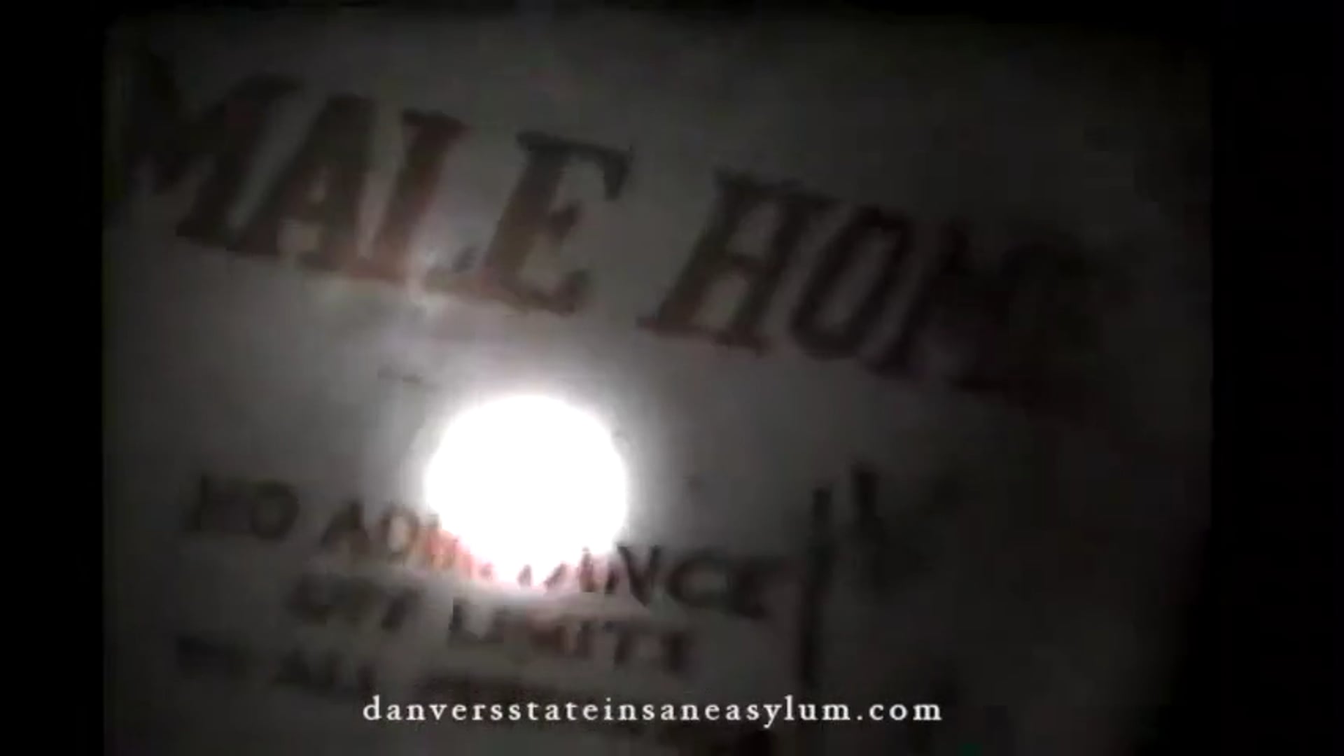 Danvers State Hospital exploring footage 2000 and 2001