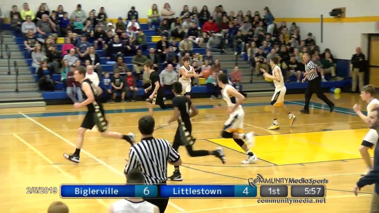 Biglerville Littlestown Boy Basketball 2/5/2019 on Vimeo